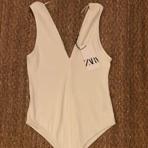 Zara Ribbed Bodysuit